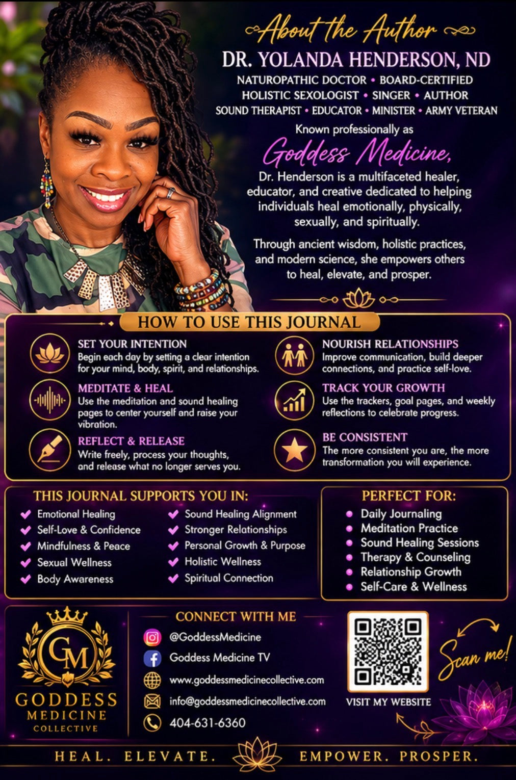 Goddess Medicine Music, book bundle & journal